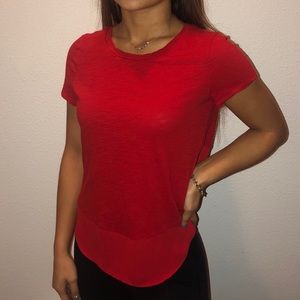Express XS Red T Shirt (NEVER WORN!)